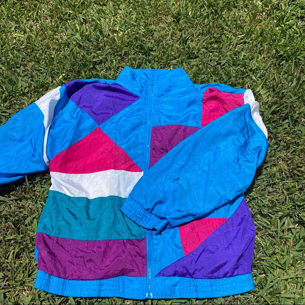 Multi Color Windbreaker